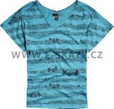 Triko Fox Lyrical V Neck Wedge Tee
