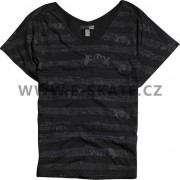 Triko Fox Lyrical V Neck Wedge Tee