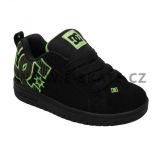 Boty DC Court Graffik SE Black Lime