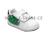 Boty DC Net Velcro Toddlers White Emerald Black