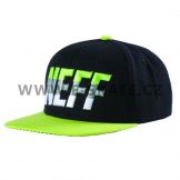 Čepice Neff Tripple cap Black Yellow