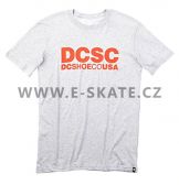 Triko pánské DC DCSC Heather Grey
