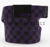 Pásek Vans Deppster Web Belt Black Purple
