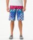 Plavky dětské Vans Off The Wall Boardshort - Blue Fade Scan Check SP13