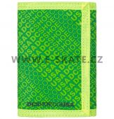 Peněženka DC RIPSTOP 5 - FLUORESCENT GREEN WHITE SP13