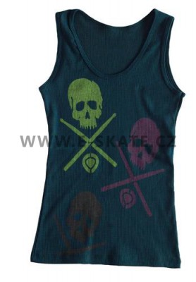 Tílko C1RCA Tri Skull Tank