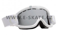 Brýle na snowboard Electric EGK Gloss White Bronze Silver Chrome