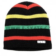 Čepice zimní NEFF Daily Stripe Black Rasta
