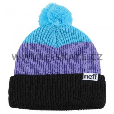 Čepice zimní NEFF Snappy Purple Black Tennis