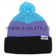 Čepice zimní NEFF Snappy Purple Black Tennis