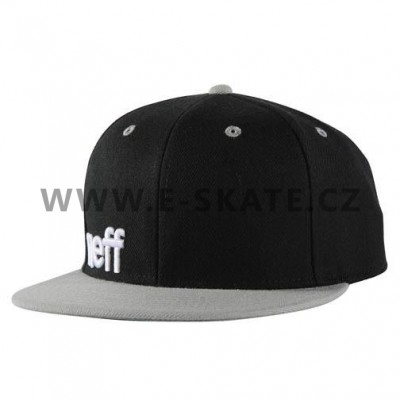 Kšiltovka Neff Daily Cap Black Grey White