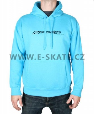 Mikina pánská team hood Freestyle Slam Turquoise Black