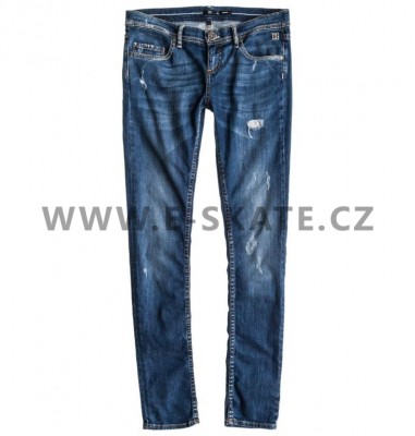 Kalhoty dámské DC SKINNY - MEDIUM WASH SP13