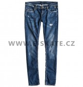 Kalhoty dámské DC SKINNY - MEDIUM WASH SP13