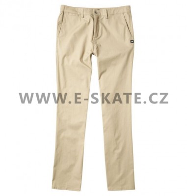 Kalhoty pánské DC WORKER STRAIGHT - Khaki SP13