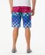 Plavky dětské Vans Off The Wall Boardshort - Blue Fade Scan Check SP13